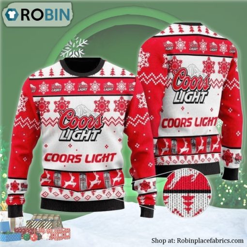 Coors Light Ugly Christmas Sweater