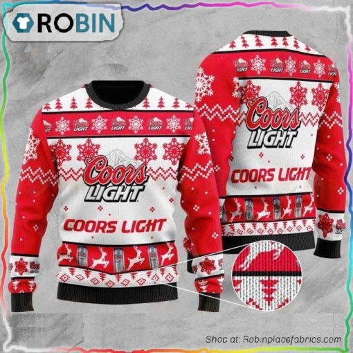 Coors Light Ugly Christmas Sweater