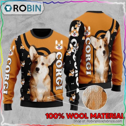 Corgi Ugly Christmas Sweater