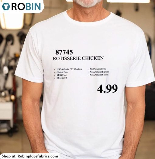 Costco Rotisserie Chicken Shirt, Funny Hoodie Crewneck