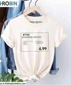 Costco Rotisserie Chicken Shirt, Trendy Unisex T Shirt Long Sleeve