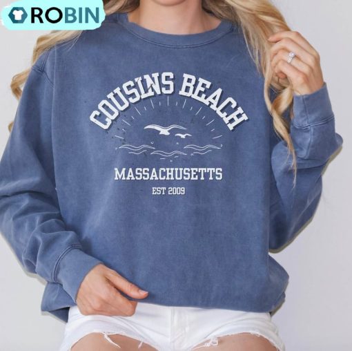 Cousins Beach Massachusetts Shirt, The Summer I Turned Pretty Long Sleeve Unisex T Shirt