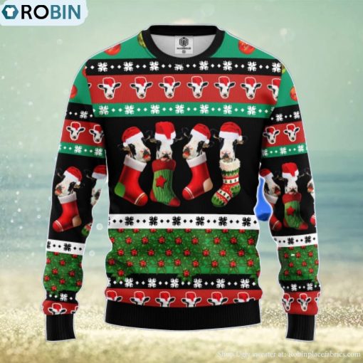Cow Funny Ugly Christmas Sweater Amazing Gift Men And Women Christmas Gift