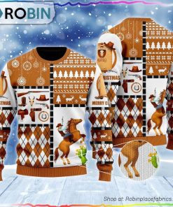 Cowboy Rodeo Merry Christmas Ugly Sweater