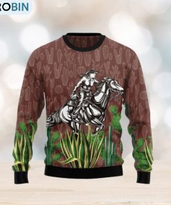 Cowgirl Cactus All Over Print 3D Sweater Gift For Christmas Gift For Xmas Cowgirl Cactus All Over Print 3D Sweater Gift For Christmas Gift For Xmas
