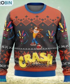 Crash Bandicoot Ugly Christmas Sweater