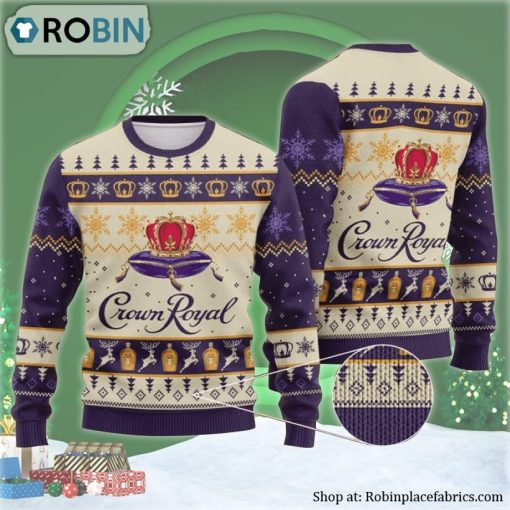 Crown Royal Ugly Christmas Sweater