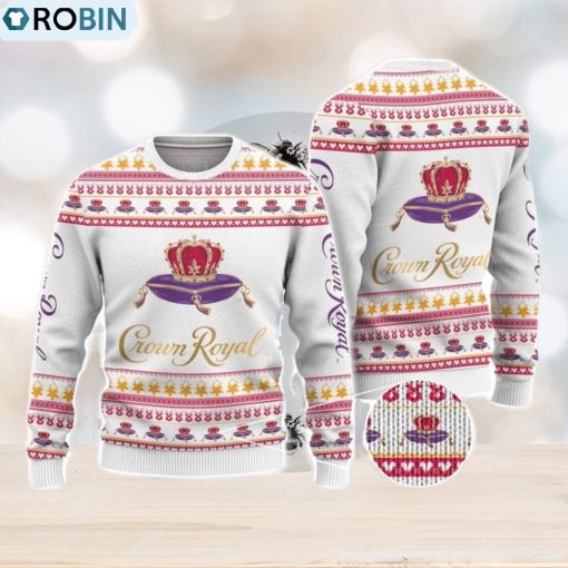 Crown Royal Ugly Christmas Sweater Men And Women Christmas Gift Sweater