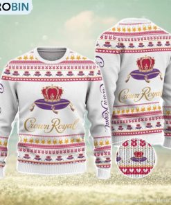 Crown Royal Ugly Christmas Sweater Men And Women Christmas Gift Sweater