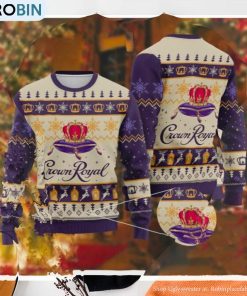 Crown Royal Ugly Knitted Christmas Sweatshirt