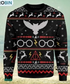 Custom HP Ugly Christmas Christmas Sweater Ugly 3D Gift For Men And Women Custom HP Ugly Christmas Christmas Sweater Ugly 3D Gift For Men And Women