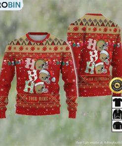 Customized San Francisco 49ers Ugly Christmas Sweater, Gifts For Fans Football Nfl