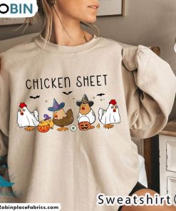 cute-chicken-sheet-shirt-spooky-chicken-long-sleeve-unisex-hoodie-for-halloween-1