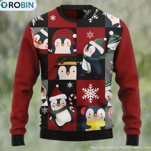 Cute Penguin Penguin Lover Cute Gift Ugly Christmas Sweater