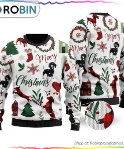Dachshund Ugly Christmas Sweater US1684