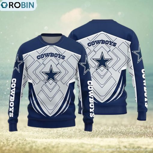 Dallas Cowboys Ugly Christmas Sweater For Fans