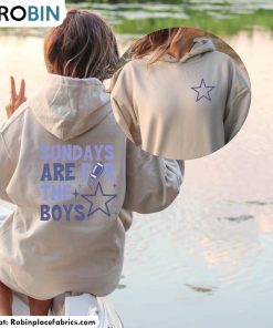 Dallas Football Shirt, Sundays Are For The Boys Short Sleeve Long Sleeve