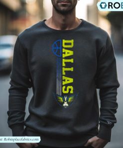 Dallas Wings Wings Flying Ball Shirt