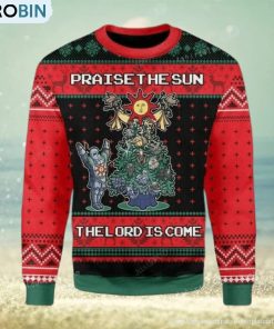 Dark Souls Praise The Sun The Lord Is Come Ugly Sweater Party Dark Souls Praise The Sun The Lord Is Come Ugly Sweater Party