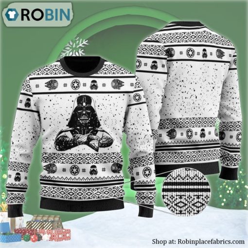 Darth Vader Black Ugly Christmas Sweater
