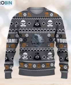 Darth Vader Stormtrooper Ugly Sweater Christmas