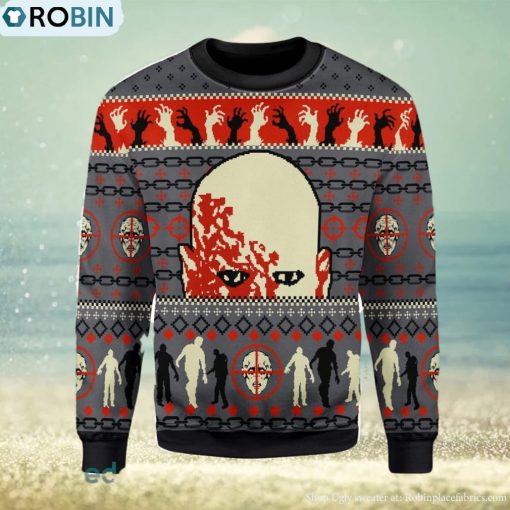 Dawn The Dead Ugly Christmas Sweater, Xmas Gift Men And Women