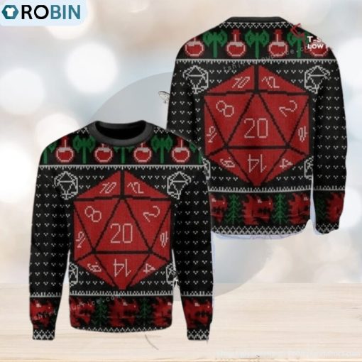 Dd Dice Ugly Sweater For Woman