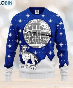 Death Star Thanksgiving Women Mens Ugly Christmas Sweater
