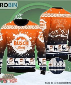 Deer Busch Latte Ugly Christmas Sweater Deer Busch Latte Ugly Christmas Sweater