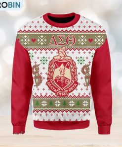 Delta Sigma Theta Ugly Christmas Sweater, Xmas Gift Men And Women Delta Sigma Theta Ugly Christmas Sweater, Xmas Gift Men And Women
