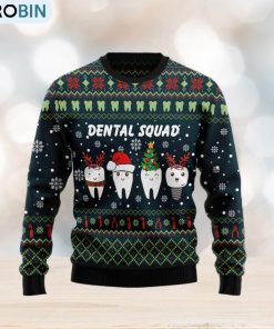 Dental Squad Ugly Christmas Sweater Gift Men Women