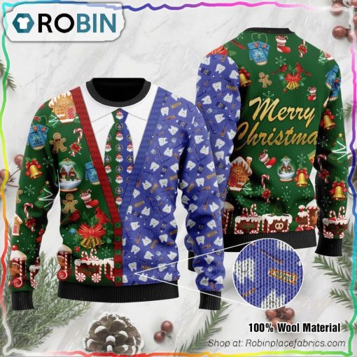 Dentist Ugly Christmas Sweater