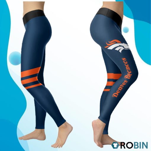 Denver Broncos Women 3D Printed Leggings Sports