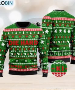 Die Hard Style 8 Ugly Christmas Sweater Holiday For Men And Women