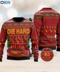 Die Hard Style 9 Ugly Christmas Sweater Holiday For Men And Women