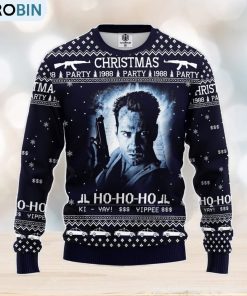 Die Hard Ugly Christmas Sweater Amazing Gift Men And Women Christmas Gift