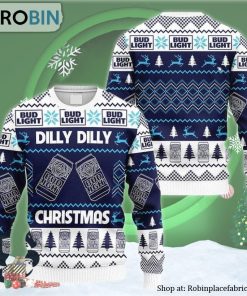 Dilly Dilly Bud Light Ugly Christmas Sweater