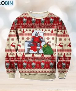 Doctor Doom Marvel Womens Ugly Sweater