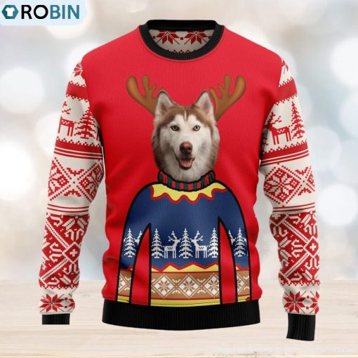 Dog Custom Photo Personalized Face Ugly Christmas Sweater Thankgiving Gift Men Women