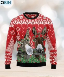Donkey Buddies Christmas Christmas Gift Ugly Christmas Sweater Xmas Holiday