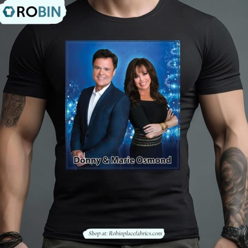 Donny And Marie Osmond Christmas Tour Shirt