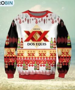 Dos Equis Beer Logo Ugly Sweater