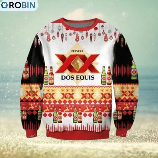 Dos Equis Beer Logo Ugly Sweater