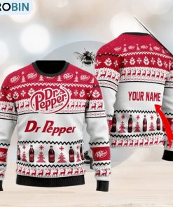 Dr Pepper Ugly Christmas Sweater