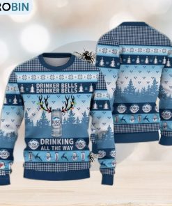 Drinker Bells Busch Light Ugly Christmas Sweater