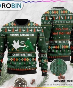 Duck Honkin Ugly Christmas Sweater