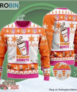 Dunkin’ Donuts Ugly Christmas Sweater