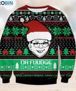 Dwight Is Speech A Christmas Story Oh Fudge Ugly Sweater