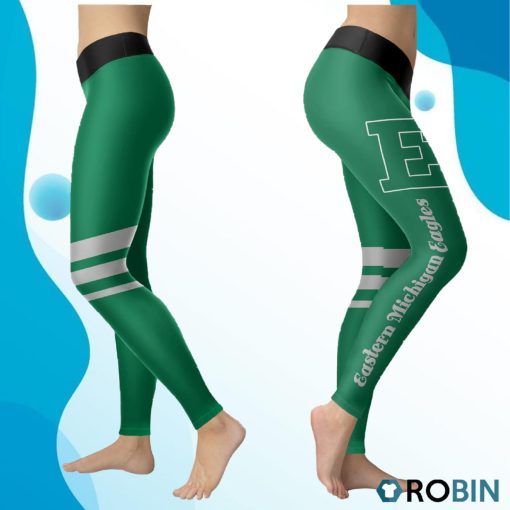 Eastern Michigan Eagles Women 3D Printed Leggings Sports
