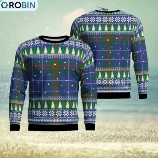 Edmonstone Tartan Christmas Ugly Sweater 3D Gift For Men And Women
